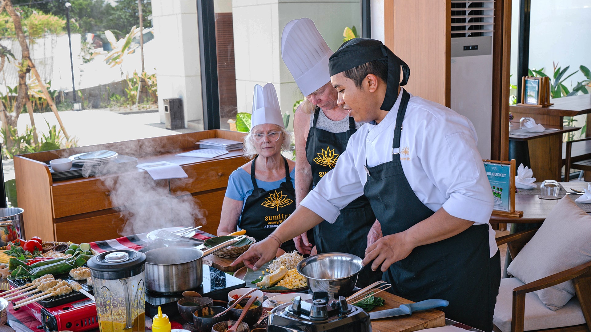 Cooking Experience - Sumitra Luxury Villas & Resort - by Pramana